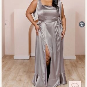 Stevie Satin Dress